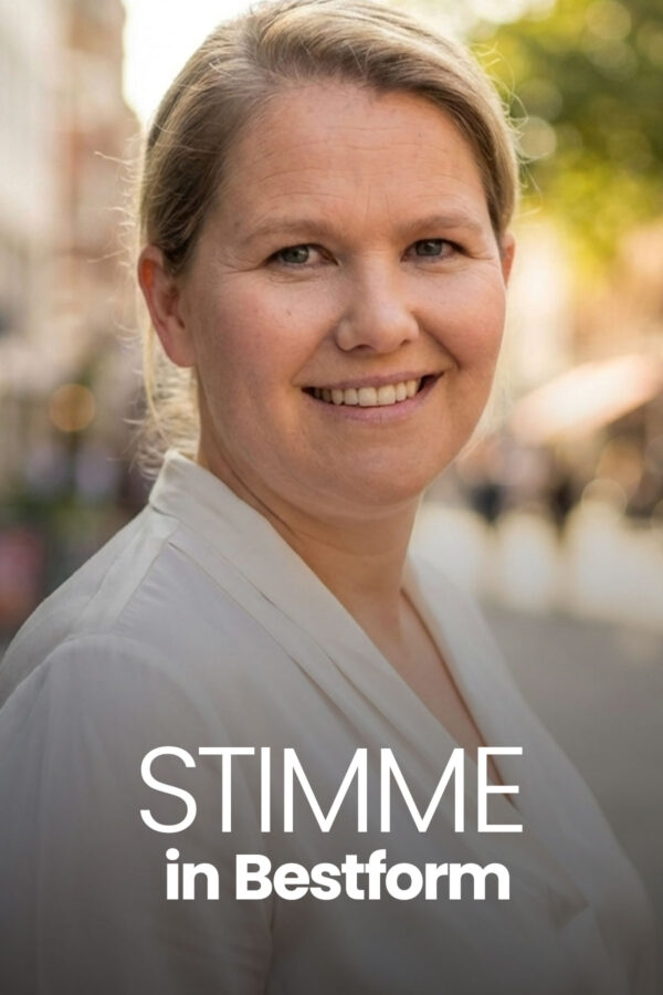 Stimme in Bestform