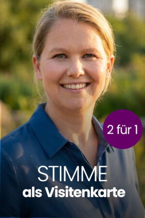 Stimme als Visitenkarte