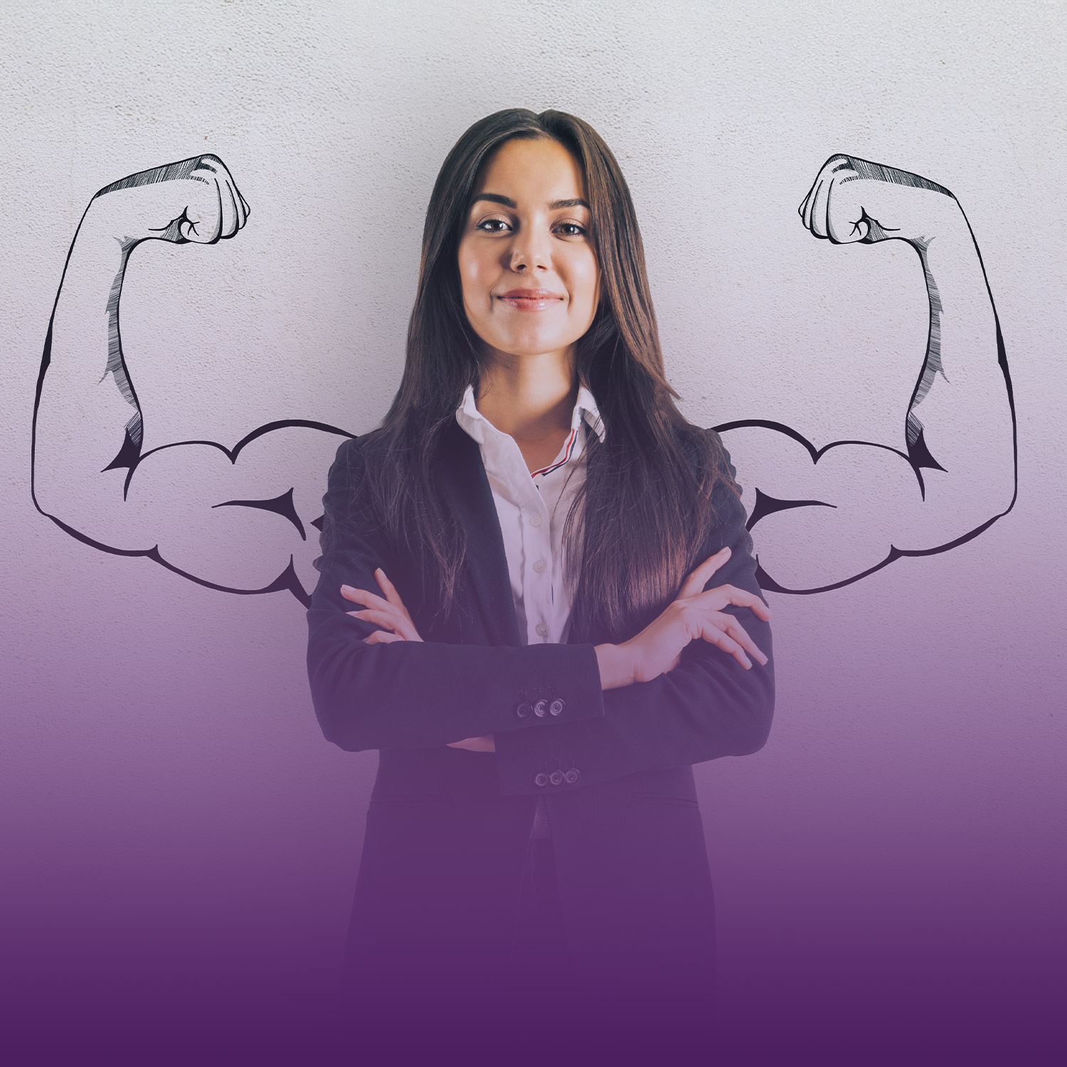 Die selbstbewusste Frau