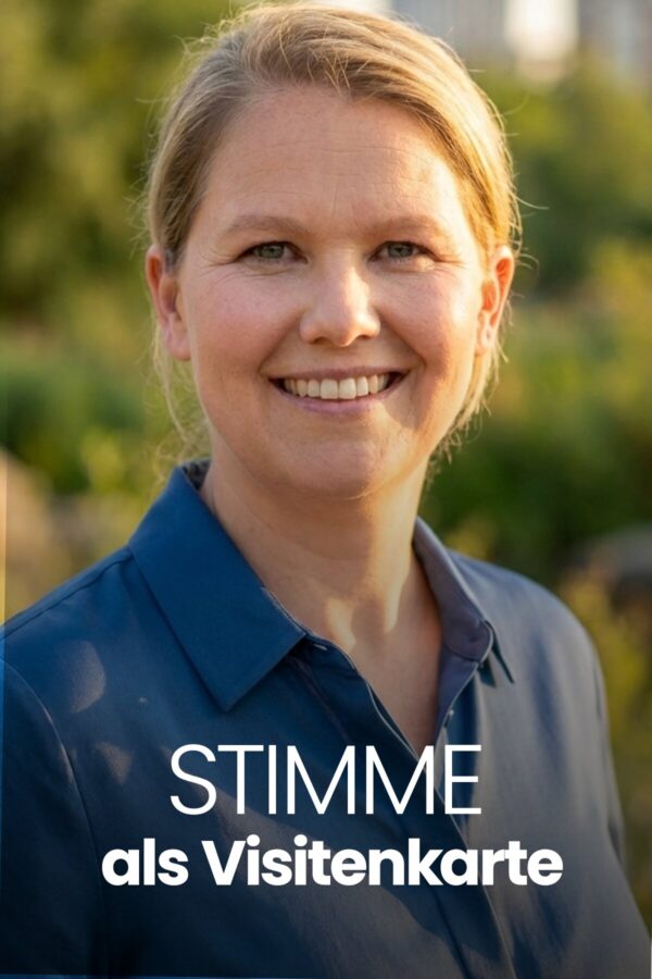 Stimme als Visitenkarte