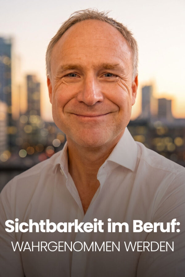 Sichtbarkeit im Beruf: Wahrgenommen werden